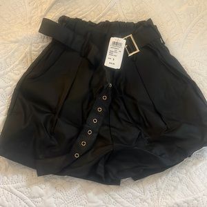 Windsor Pleather Shorts! NEW WITH TAG